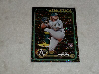 2024 Topps Update Series Joey Estes Silver Foil Super Box RC 