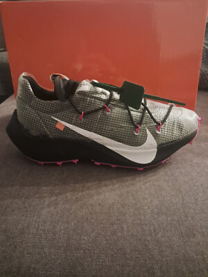 Nike Vapor Street Off-White ''Black Laser Fuchsia''   UK 10.5 / EU 45.5   Neu