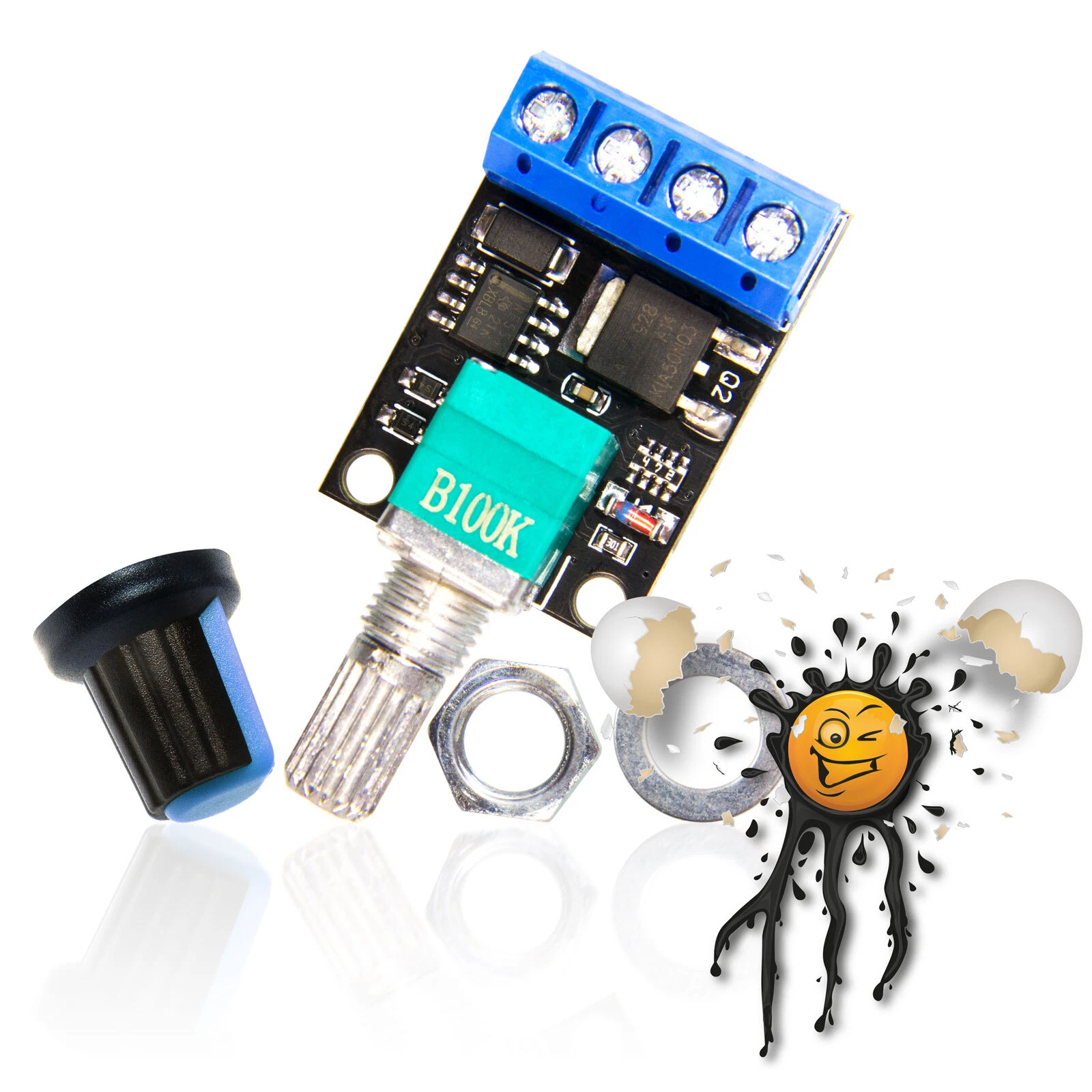 10A 5-16 VDC PWM Voltage Controller Module © androegg