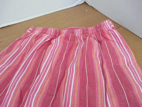 GYMBOREE~Pink Striped SKIRT SKORT~Shorts Underneath~Girls Size 5 Years - Picture 3 of 4