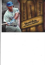 2015 Topps Series 2 Heart Of The Order Yasiel Puig Los Angeles Dodgers HOR-6