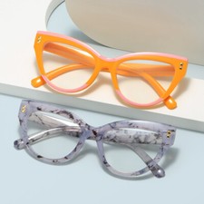 Cat Eyes Eyeglass Frames Clear Lenses Women Anti Blue Ray Spectacles glasses