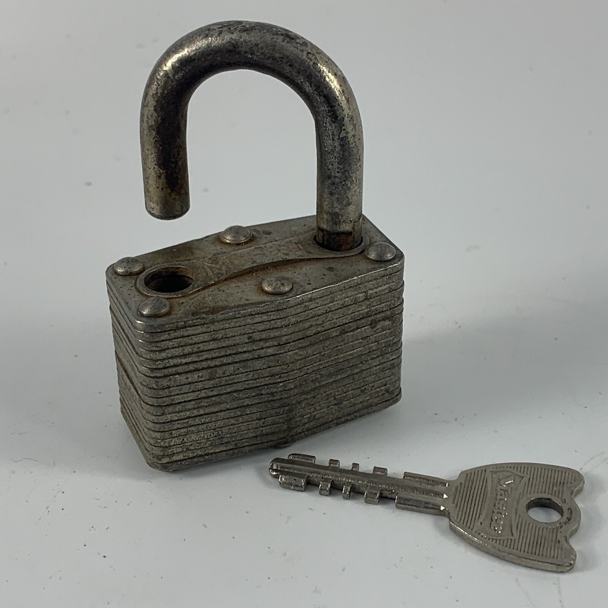 Vintage Master Lock With 1 Key | eBay