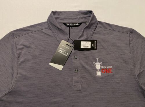 Neu mit Etikett Travis Mathew Auckland Slub von vielen One Cup Logo Herren Golf Polo-Shirt Gr. L - Bild 3 von 17