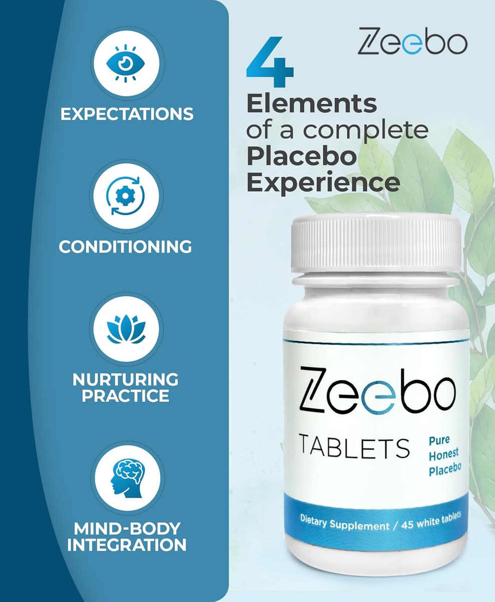 Zeebo Tablets – Pure Honest Placebo Tablets Designed to Help You