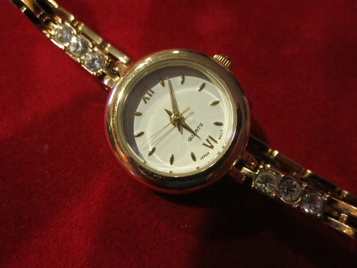 Japan movt gold watch cheap