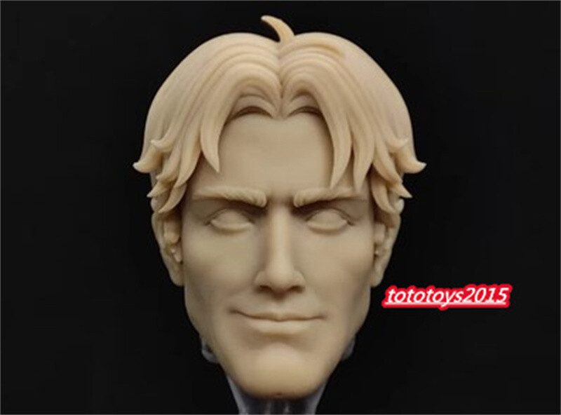 1:12 Spider-Man Peter Parker Head Sculpt For 6'' Male Action