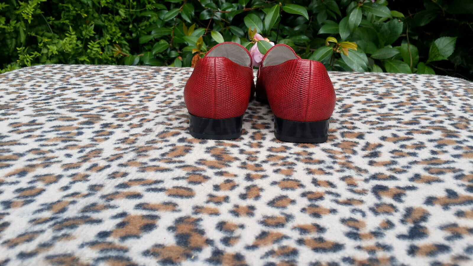 Peter Kaiser Ex Display Red Lizard pattern Leathe… - image 8