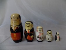 Russian Leaders nesting doll by Authentic models