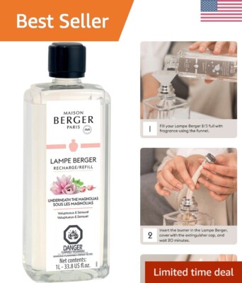 Luxurious Lampe Berger Refill - Purify Your Home with Underneath the Magnolias