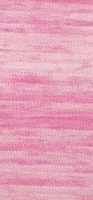 River Silk Ribbon 4MM Hand Dyed 5.5 Yard Card Color RV106 Orchid Pink