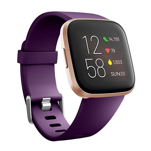 Band Silikon für Fitbit Versa 2 \ Versa \ Versa Lite Ersatzarmband Armband - Bild 9 von 25