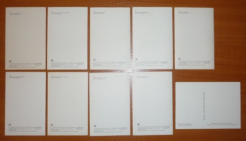 30er Set sowjetische Postkarte UdSSR großartige Arten von Fowers. Tulpen - Bild 3 von 3