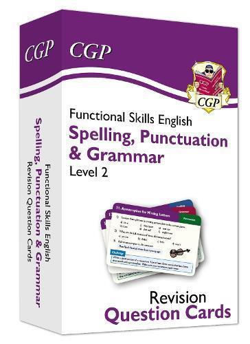 Functional Skills English Revision Question Cards Spelling Punctuation & Gramma - Picture 1 of 1