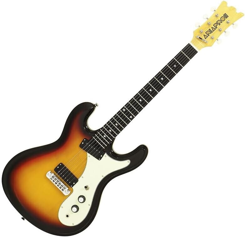 Aria モズライトモデル ギター DM-1 ケース付属 サンバースト Aria モズライトモデル ギター DM-1 ケース付属 サンバースト Amazon