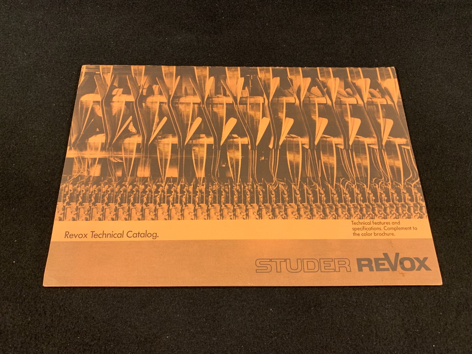 STUDER ReVox Product Line Technical Features and Specifications Catalog. 1981