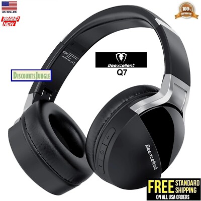 Bluetooth over head Headphones Noise Cancelling 40 Hours Play Time