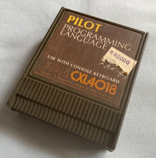 PILOT - 1980 Atari 400/800 Computer Programming Language Cartridge - TESTED