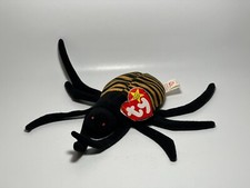 TY Beanie Baby SPINNER 4th Gen HT/5th Gen TT Style 4036 Spider 1996 Vintage
