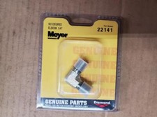 Meyer Short Elbow 22141 Snow Plow 14 Npt Pipe Pump Cylinder Power Angle Hose Meyer Short Elbow 22141 Snow Plow 14 Npt Pipe Pump Cylinder Power Angle Hose