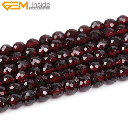 Round Beads For Jewelry Making 15" Frost/Crackle/Spong/Faceted Natural Stone UK - Picture 70 of 307