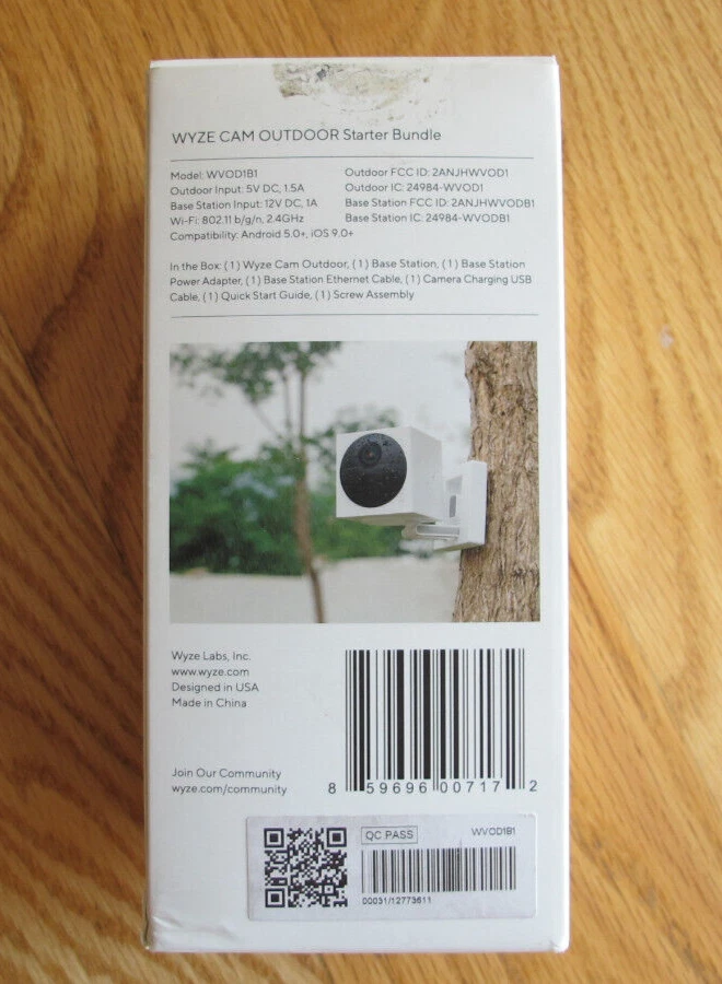 Wyze Cam Outdoor Starter Bundle WVOD1B1 - Bild 2 von 4