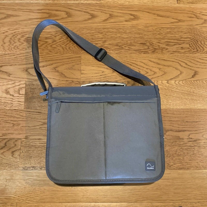 ResMed Airsense 10 CPAP Travel Tote Shoulder Strap Bag Gray Carry Case New NWOT