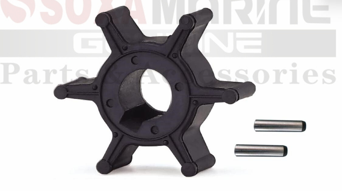 Parsun Outboard 2.5–3 HP Marine Water Pump Repair Impeller – SOXA-Marine F2.6-03000100 Rubber Impeller
