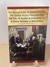 Declaration Of Independence, United States Constitution, Bill Of Rights ...