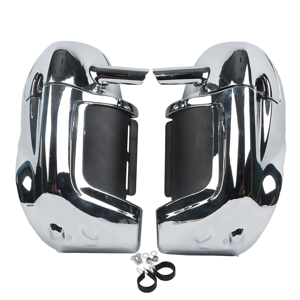 Chrome Lower Vented Leg Fairings Fit For Harley Electra Street