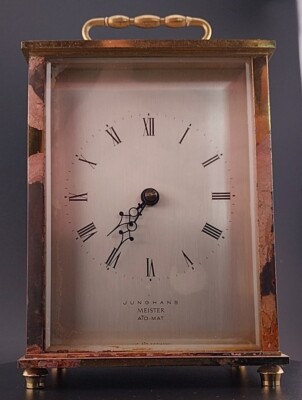 Junghans MEISTER Ato-mat Carriage Clock Original Movement Some