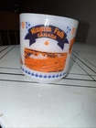 Vintage Mid Century Niagara Falls Canada Milk Glass Glasbake Coffee Mug