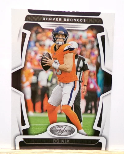 2025 Panini Certified #29 Bo Nix