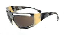 Burberry 0BE4342 393773 Brown / Beige Horn Cateye Sunglasses