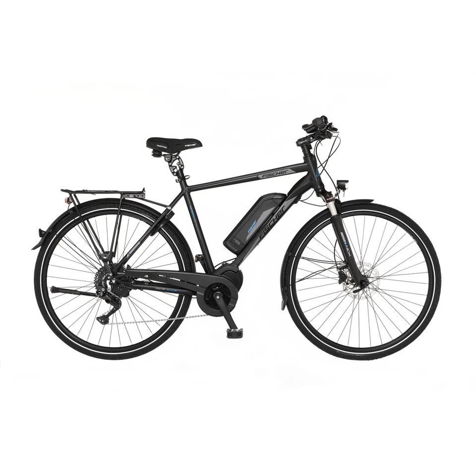 28 Zoll Herren Trekking E-Bike RH 55cm 557 Wh FISCHER VIATOR ETH 1861 schwarz