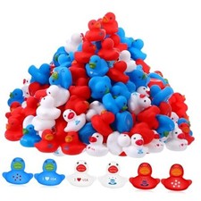 Pcs Rubber Duck Bulk 1.57 Inch Independence Day 250th 100 Patriotic