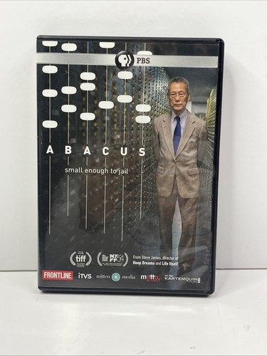 Abacus: Small Enough to Jail (DVD, 2017) PBS Frontline Documentary - Picture 1 of 3