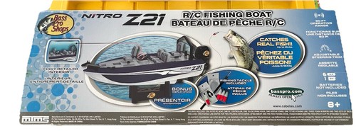 Bass Pro Shops Rare Nitro Z21 Radio Control Fishing Boat RC Model Boat | NEW - Picture 3 of 3