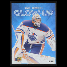 Stuart Skinner #GU-24 2025 Upper Deck Glow Up Edmonton Oilers Hockey Card NHL NM