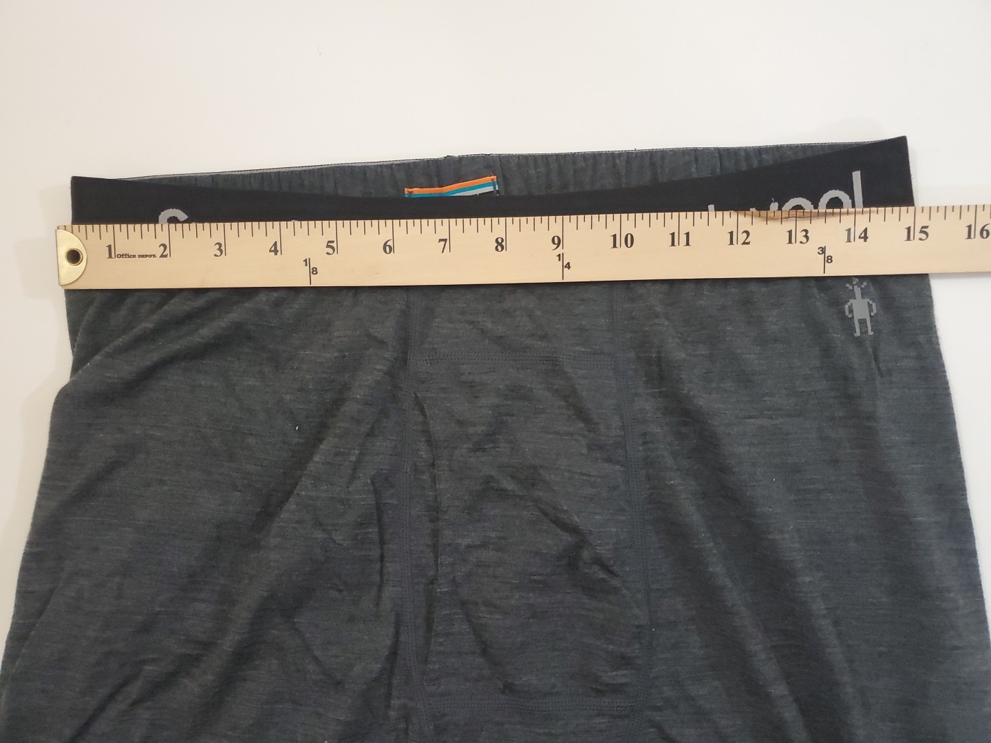 SmartWool Size Large Black Base Layer Bottoms - image 4