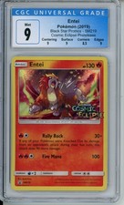 CGC 9 - Entei Black Star Promo Prerelease Cosmic Eclipse SM219 *SUBGRADES* on eBay