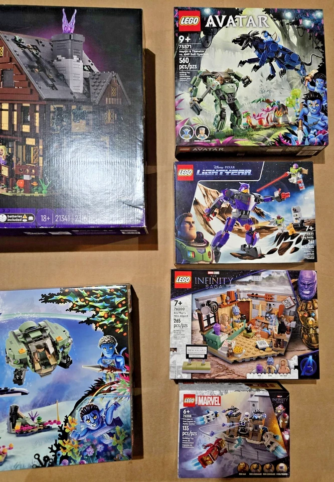 LEGO Ideas: Disney Hocus Pocus, Avatar, Marvel Lot - Image 4 of 4