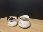 Corning Ware Cornflower Blue Vintage 3 & 6 Cup tea set ￼