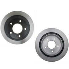 SET-RAY680363R-2 Raybestos 2-Wheel Set Brake Discs Rear for E150 Van Ford E-150
