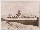 Original WW2 Press Photo Italian Cruiser Bartolomeo Colleoni #g119