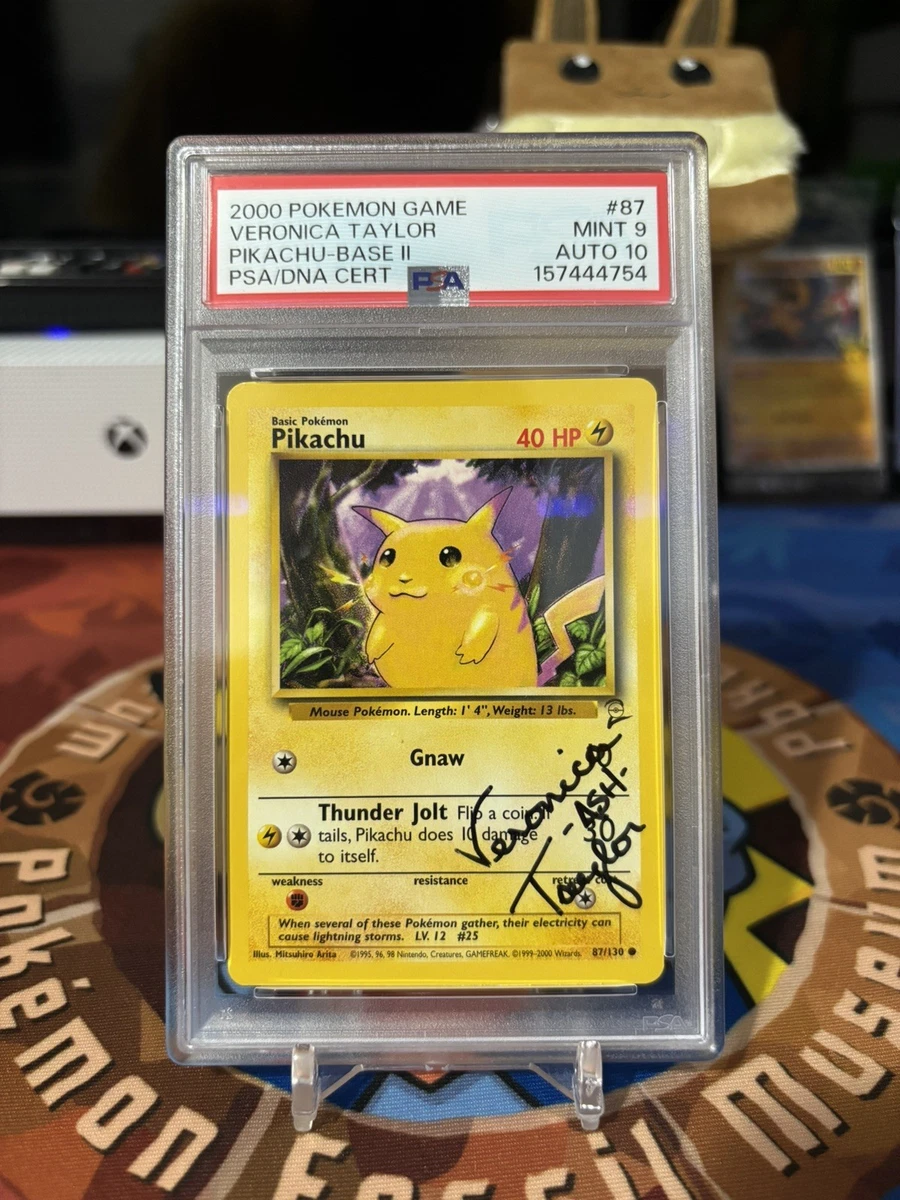 ぽっきー Pokémon TCG Base Set Pikachu Grade 9 Individual Collectible Card