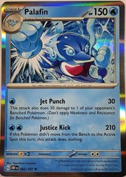 Palafin 062/197 Obsidian Flames Holo Rare