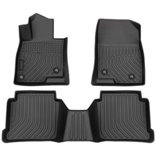 Floor Mats For 2014-2018 Mazda Mazda 3 All Weather 3d Tpe Rubber Liners 3pcs Floor Mats For 2014-2018 Mazda Mazda 3 All Weather 3d Tpe Rubber Liners 3pcs