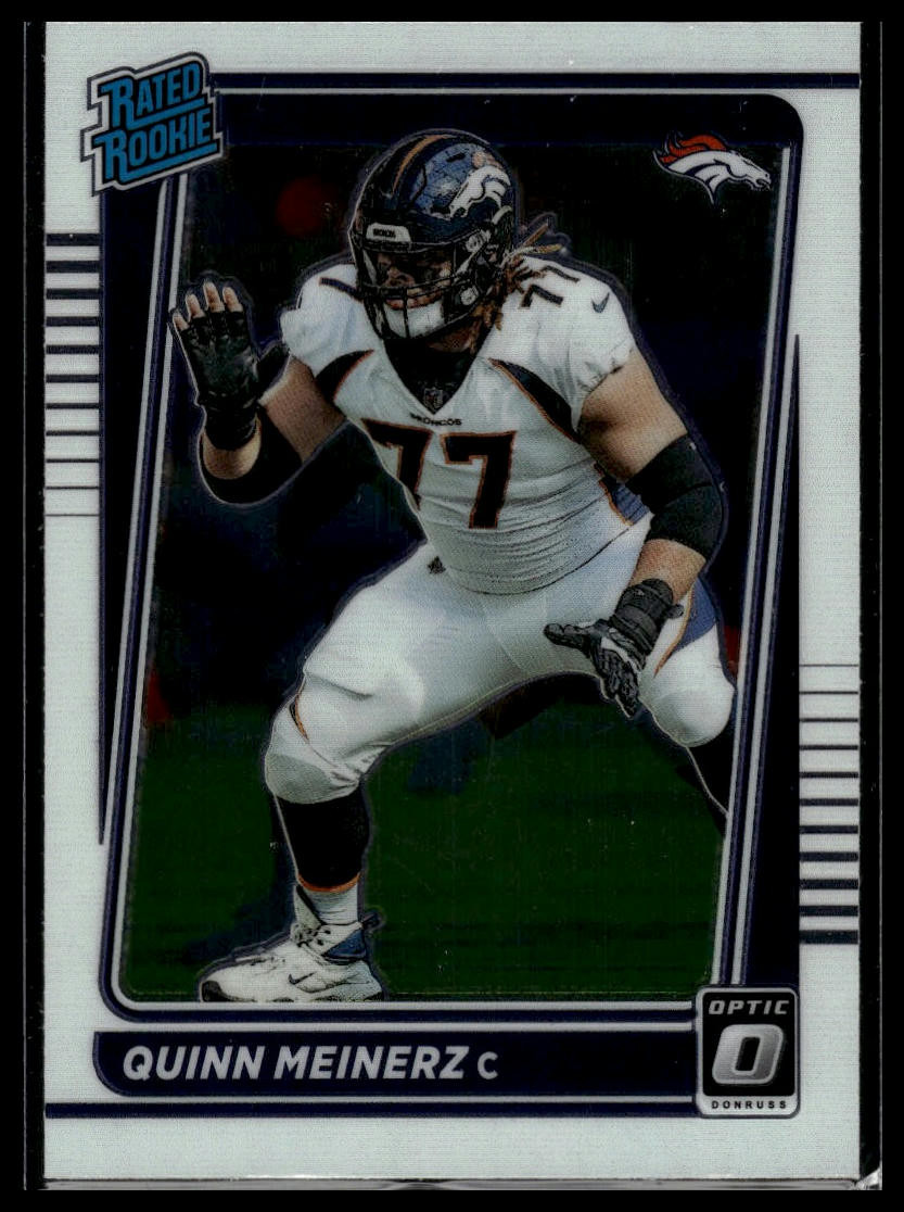 2021 Donruss Optic #262 Quinn Meinerz Rated Rookie