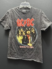 AC/DC Highway to Hell Band T-Shirt Medium Black 100 Cotton